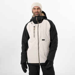 Men's Ultra Resistant Snowboard Jacket -  SNB 900 UP Beige