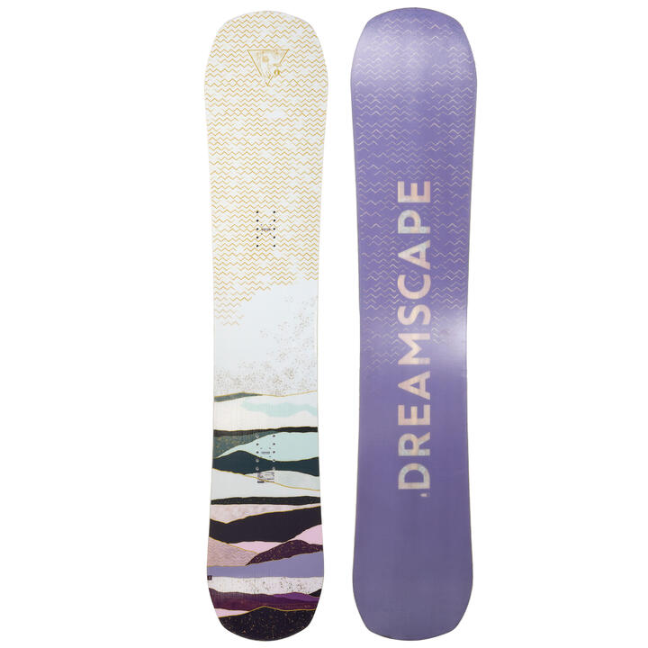 Planche de snowboard all mountain & freestyle femme SNB 100