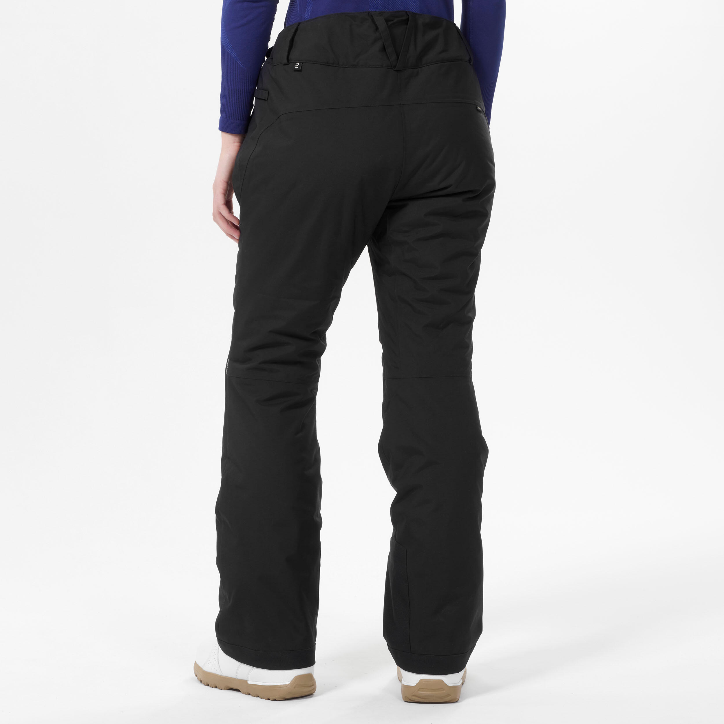 Women’s Snowboard Pants - SNB 100 Black - Black - Dreamscape - Decathlon