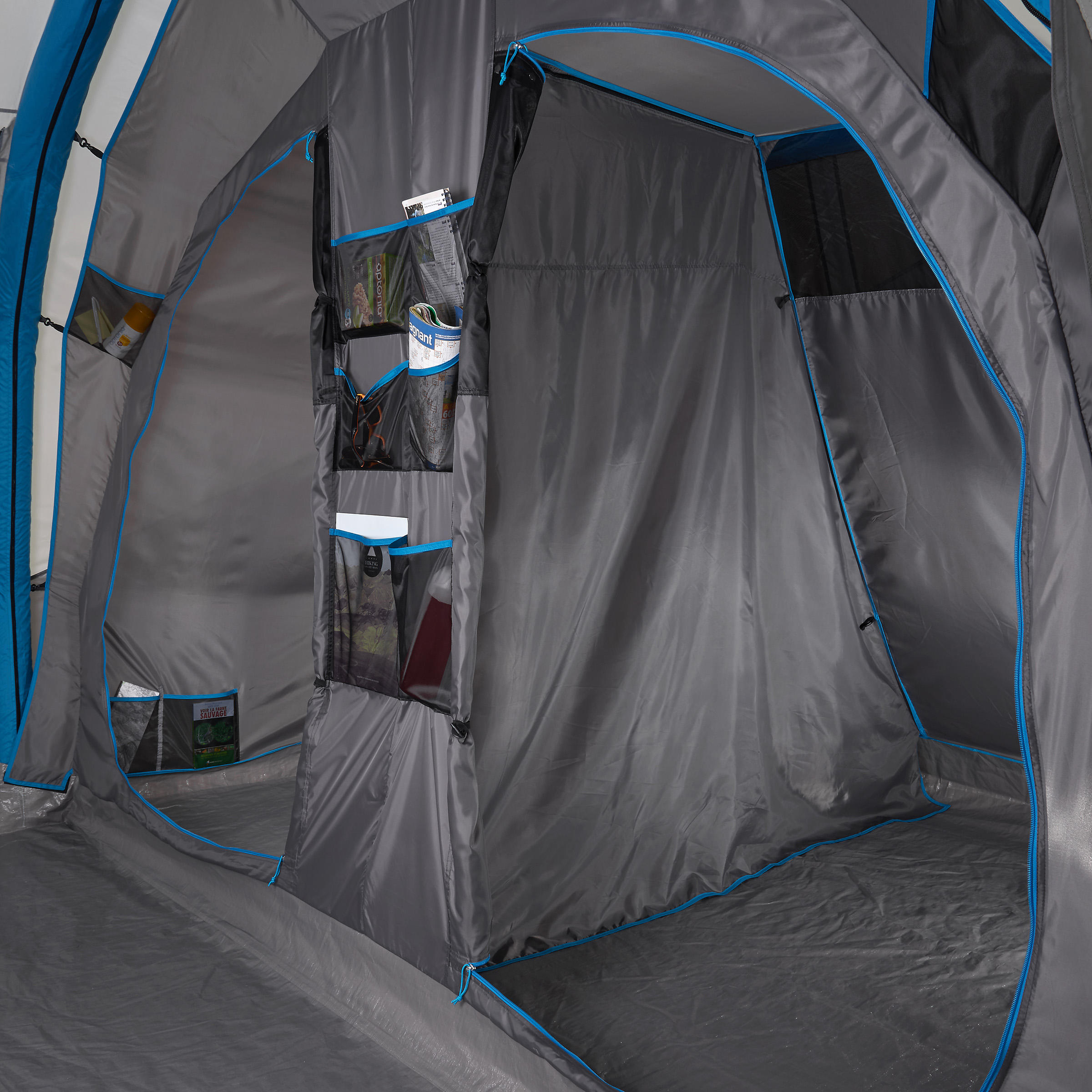Air seconds family tent 6.3xl | 6 people grey 16/28