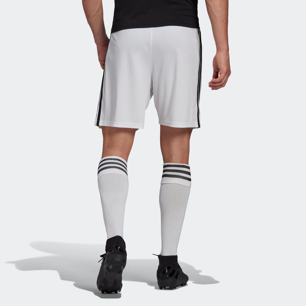 Futbalové šortky pre dospelých Squadra biele