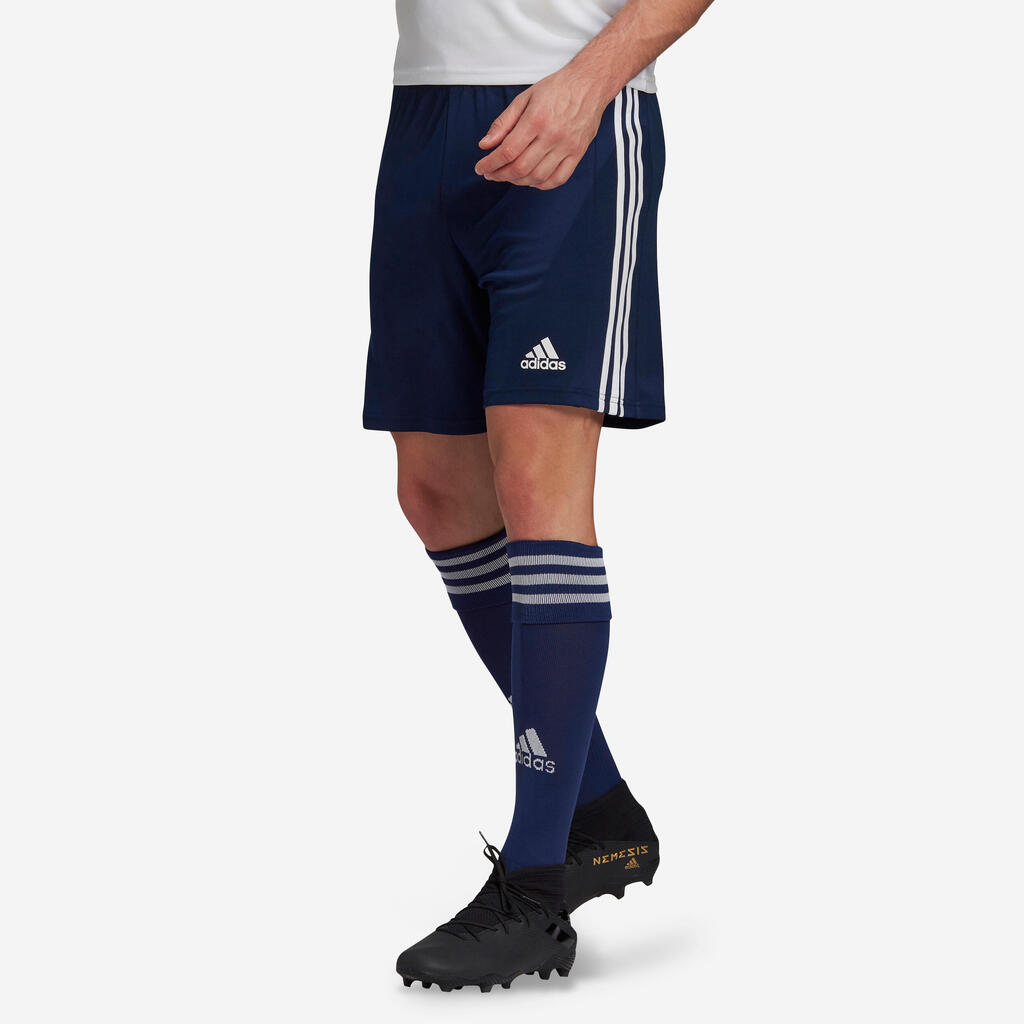 Damen/Herren Fussball Shorts - ADIDAS Squadra marineblau