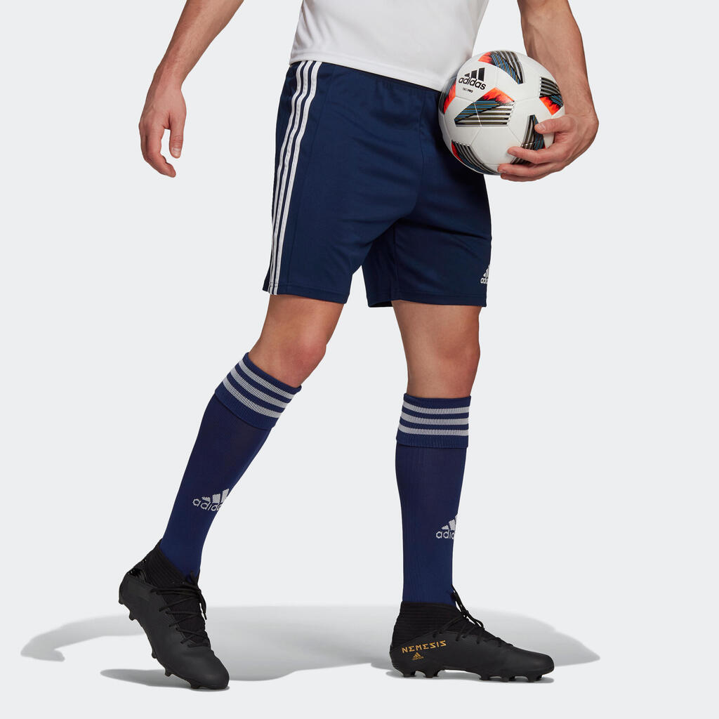 Damen/Herren Fussball Shorts - ADIDAS Squadra marineblau