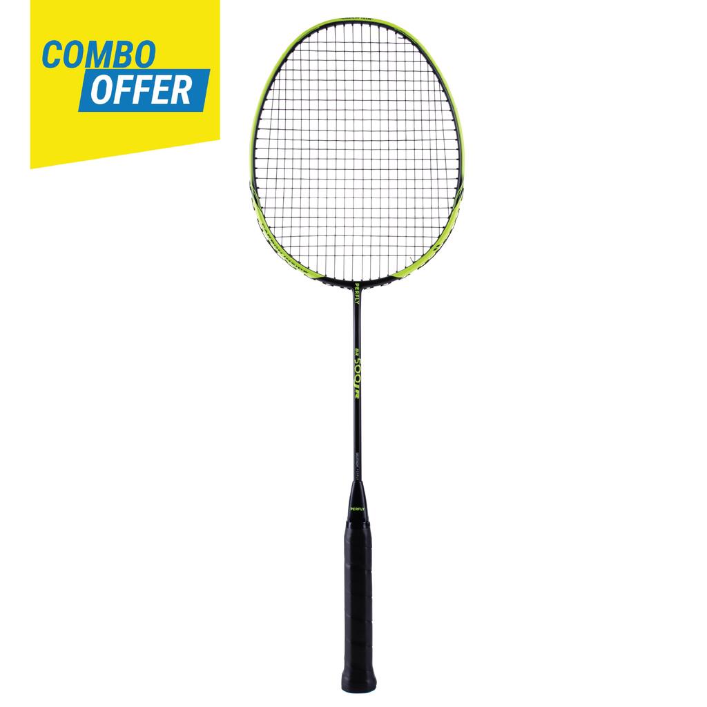 Reket za badminton 500 dječji žuti