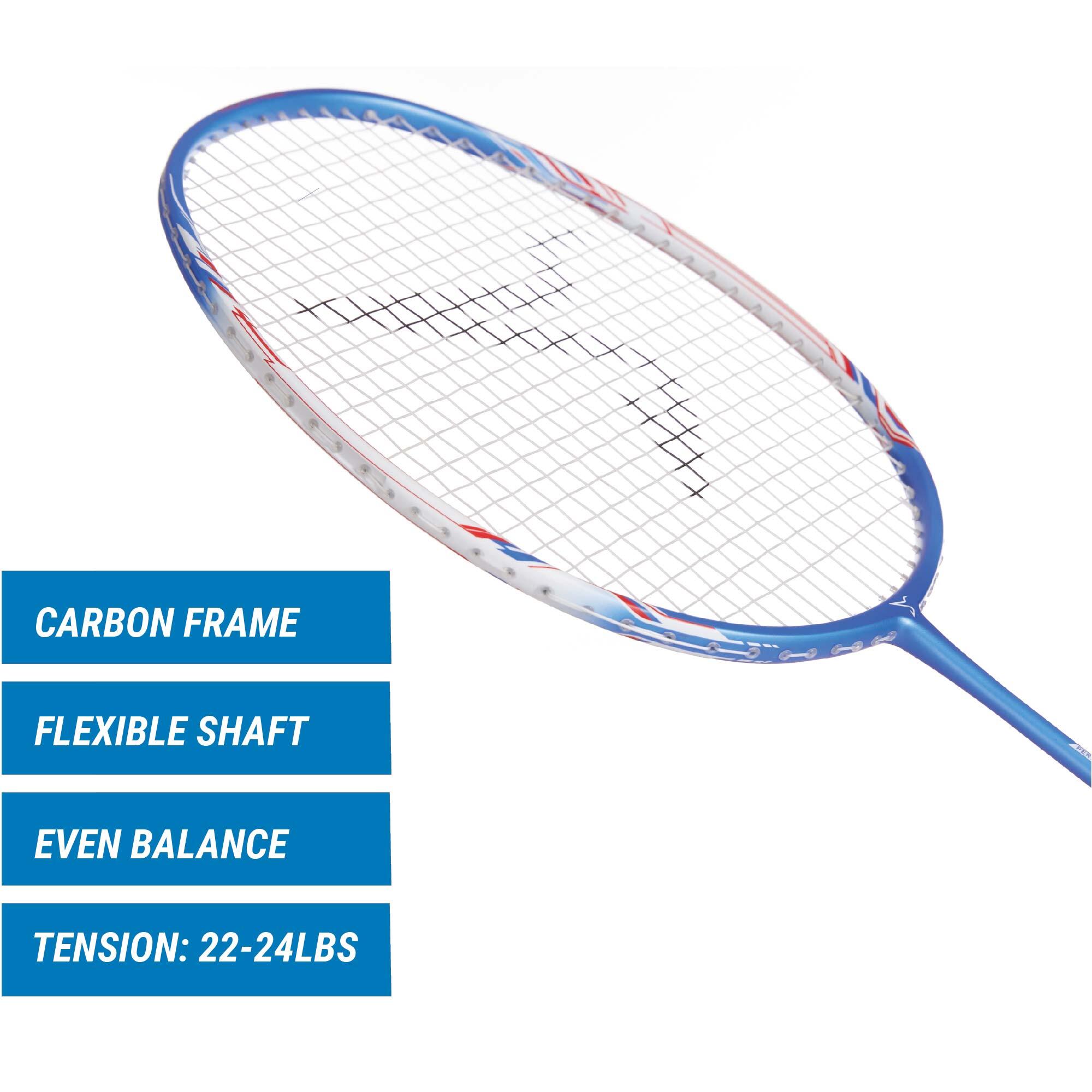 Buy Adult Badminton Racket BR 560 Lite Blue White Online | Decathlon