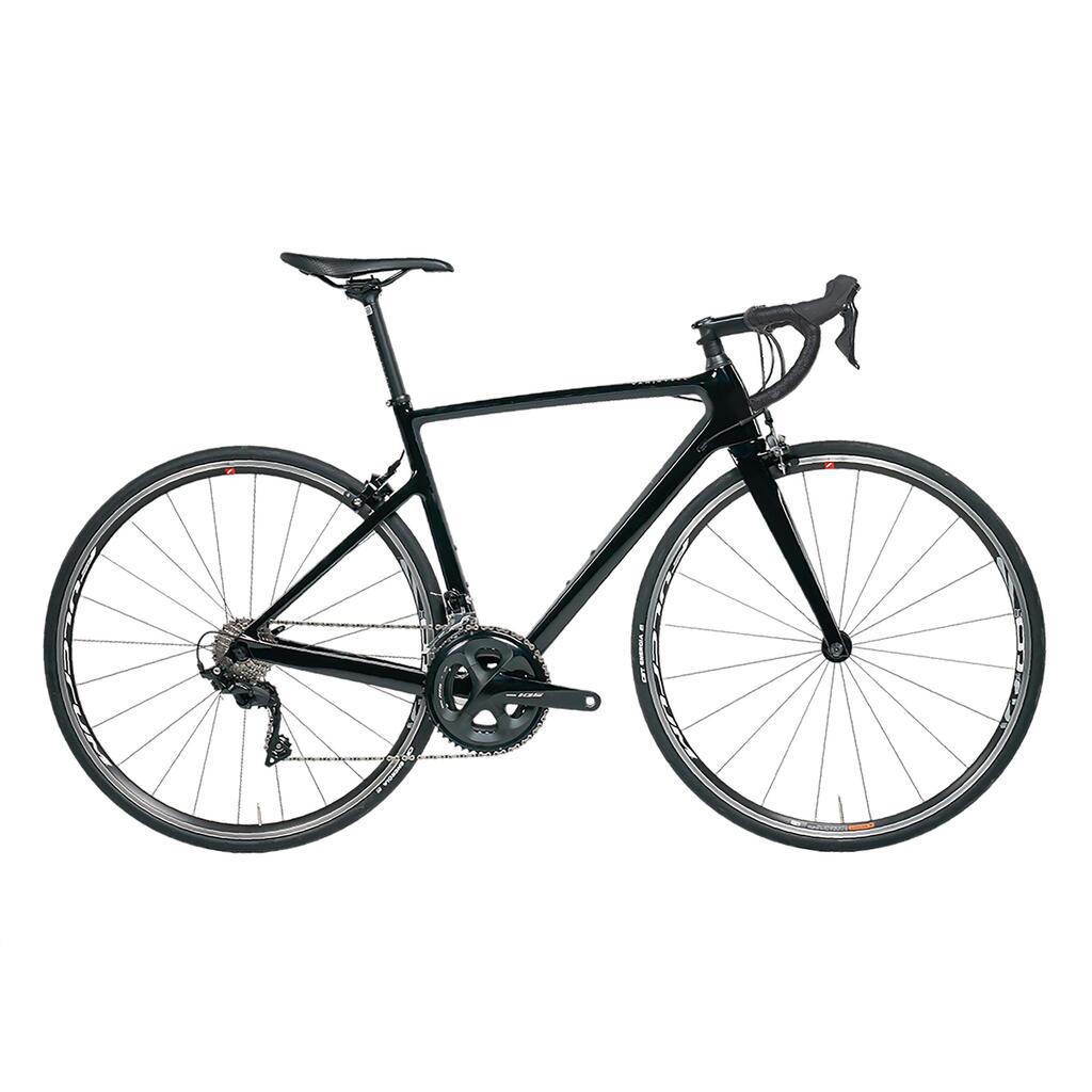Bicicleta de ruta Shimano 105 11v  Van Rysel EDR CF Negro