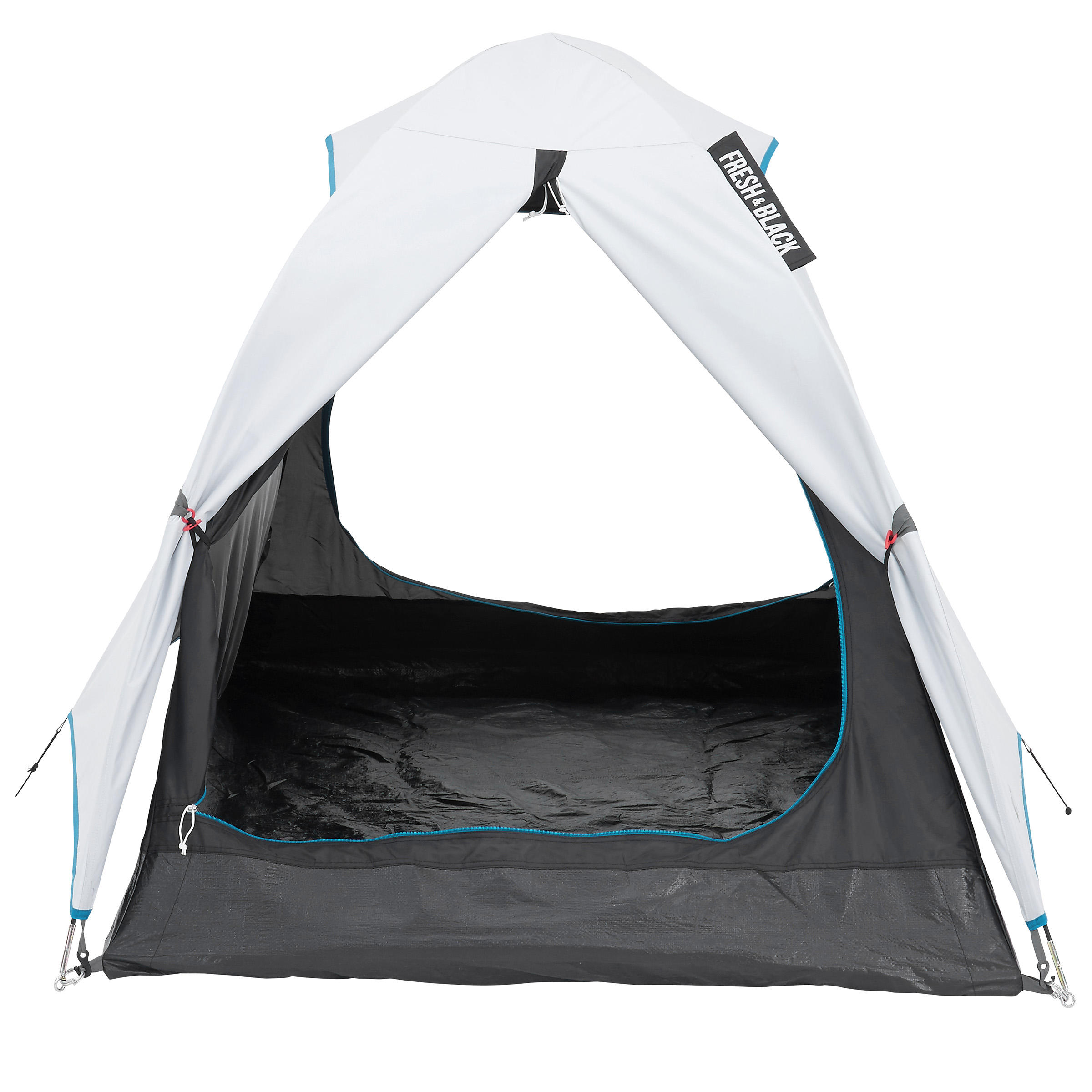 white camping tent