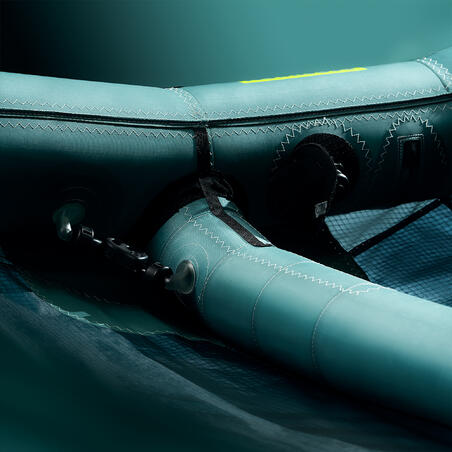 Кайт-купол W для фрирайду 7 м² синій