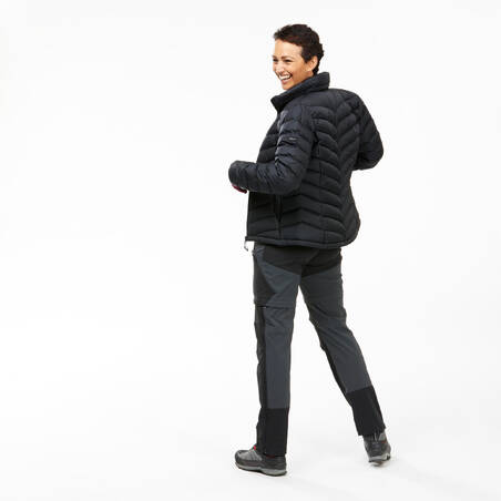 Women's down jacket - MT500 - Black