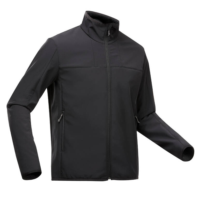 Men warm and windproof jacket  - mt 100 - black