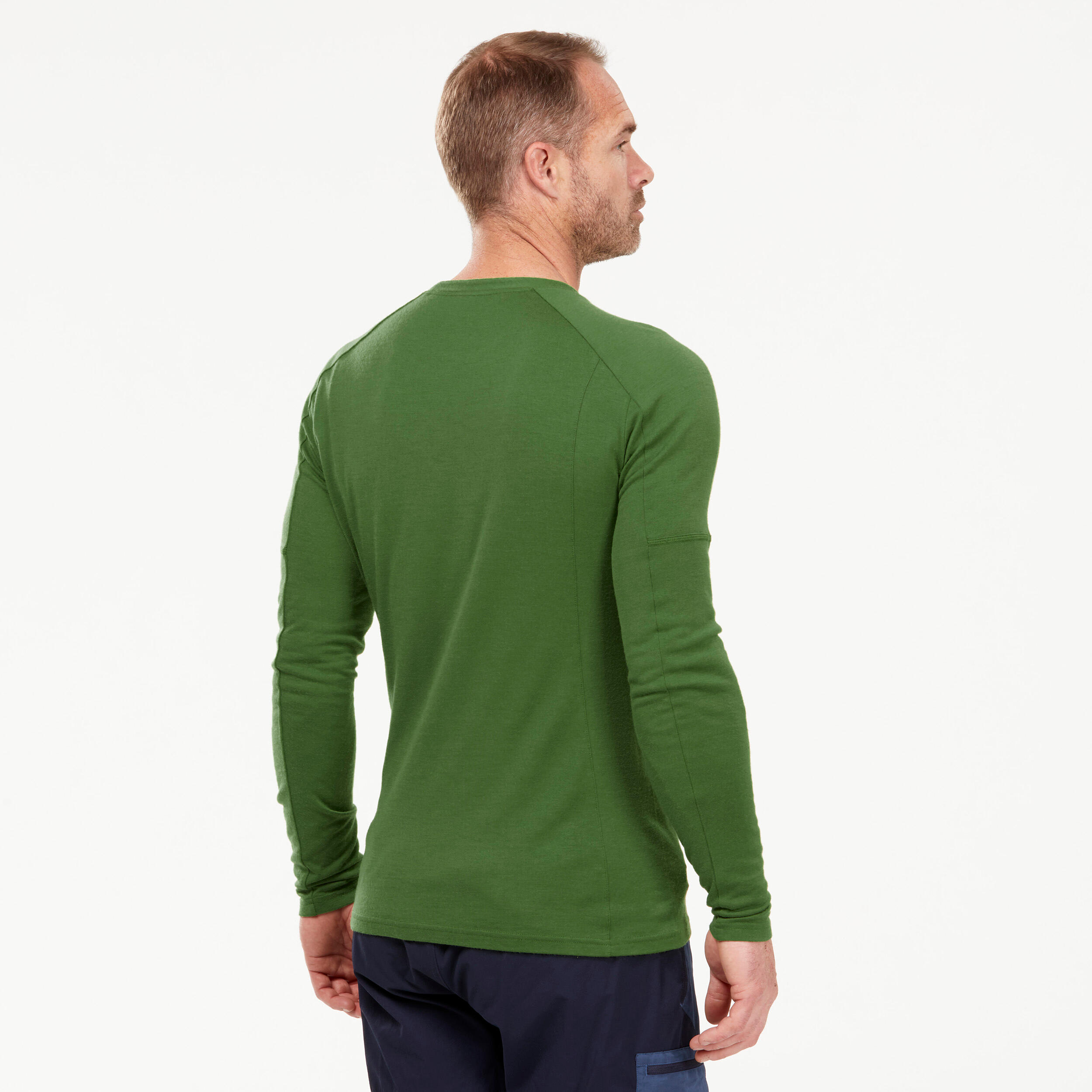 Men's Long-sleeve T-shirt Merino Wool  MT500 2/5