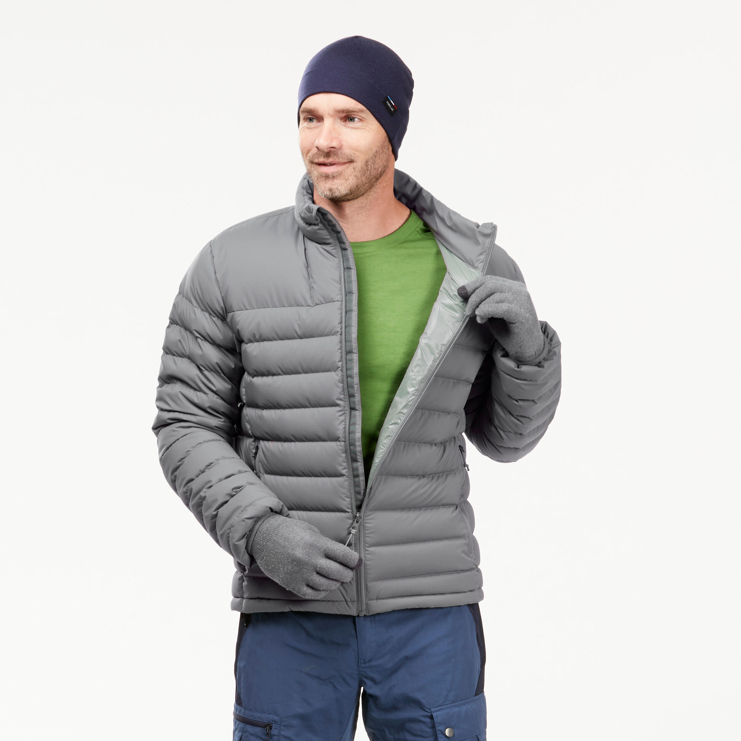 Adults’ trekking seamless liner gloves, MT500 - Black