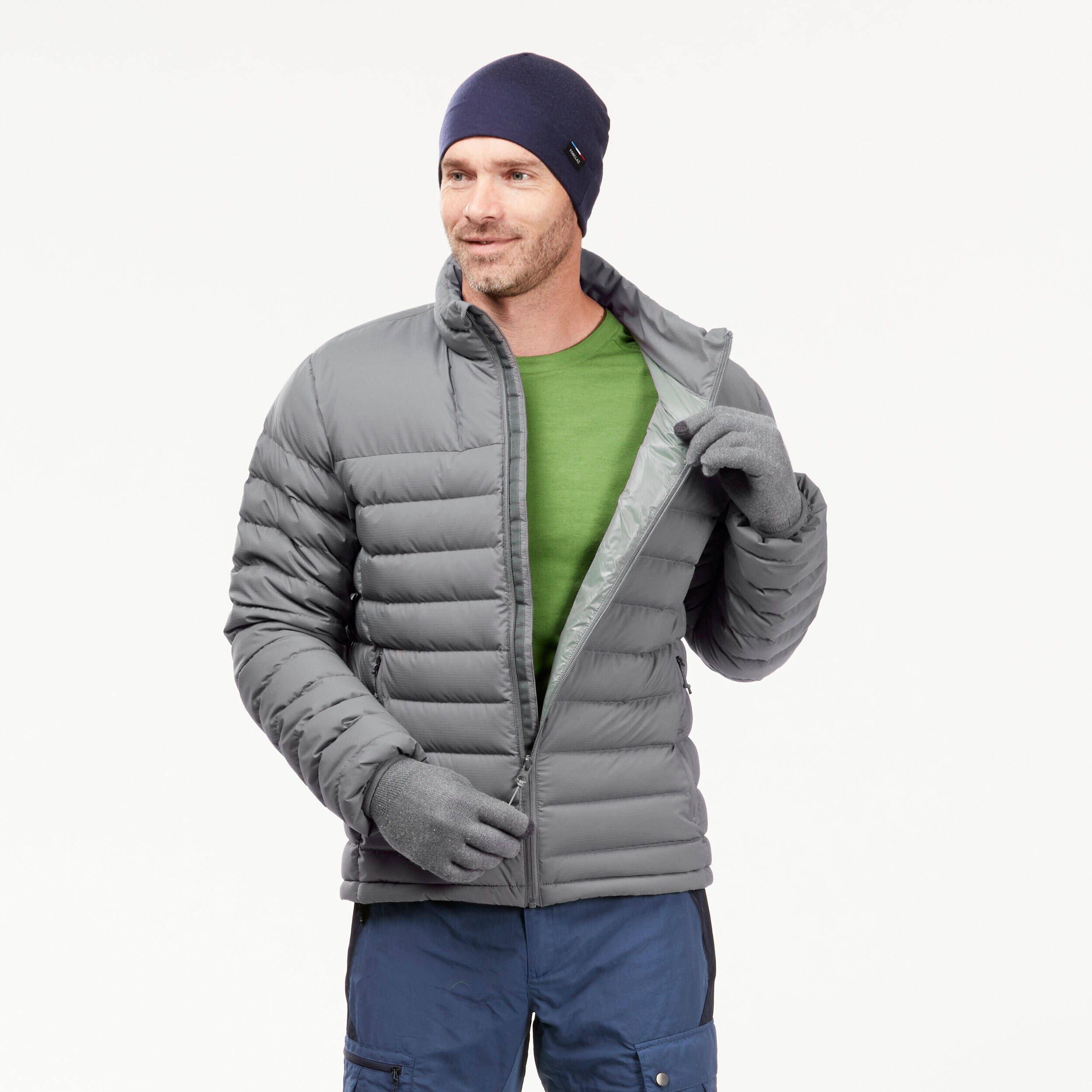 Adults’ trekking seamless liner gloves, MT500 - Black -  5