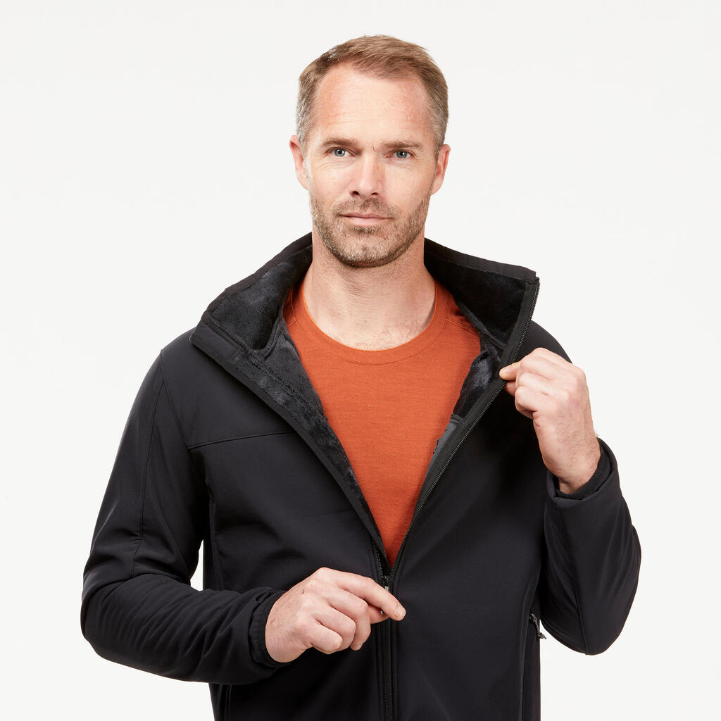 Windbreaker jacket -  softshell - warm  - MT100 WINDWARM - men's