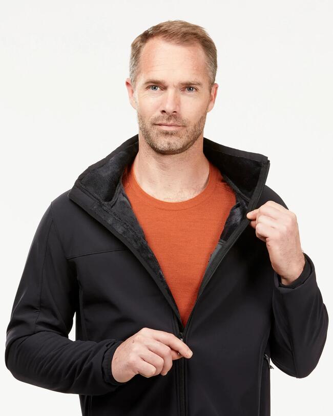 Softshelljacke Herren MT100 schwarz