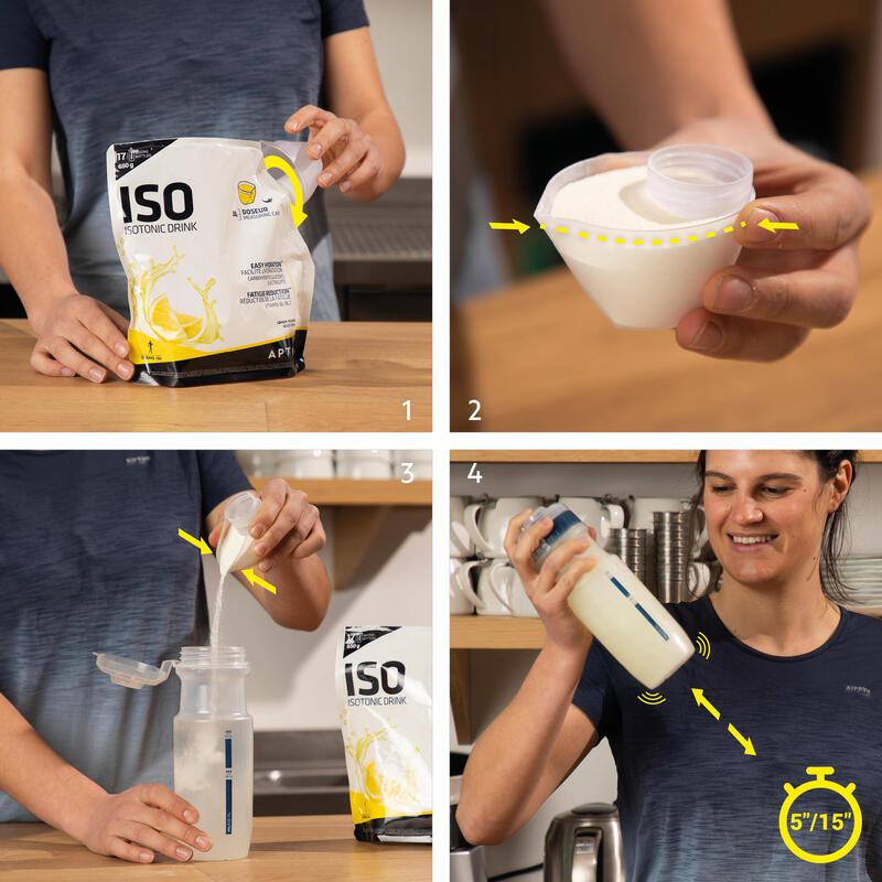 Isotonický nápoj ISO v prášku citrónový 650 g