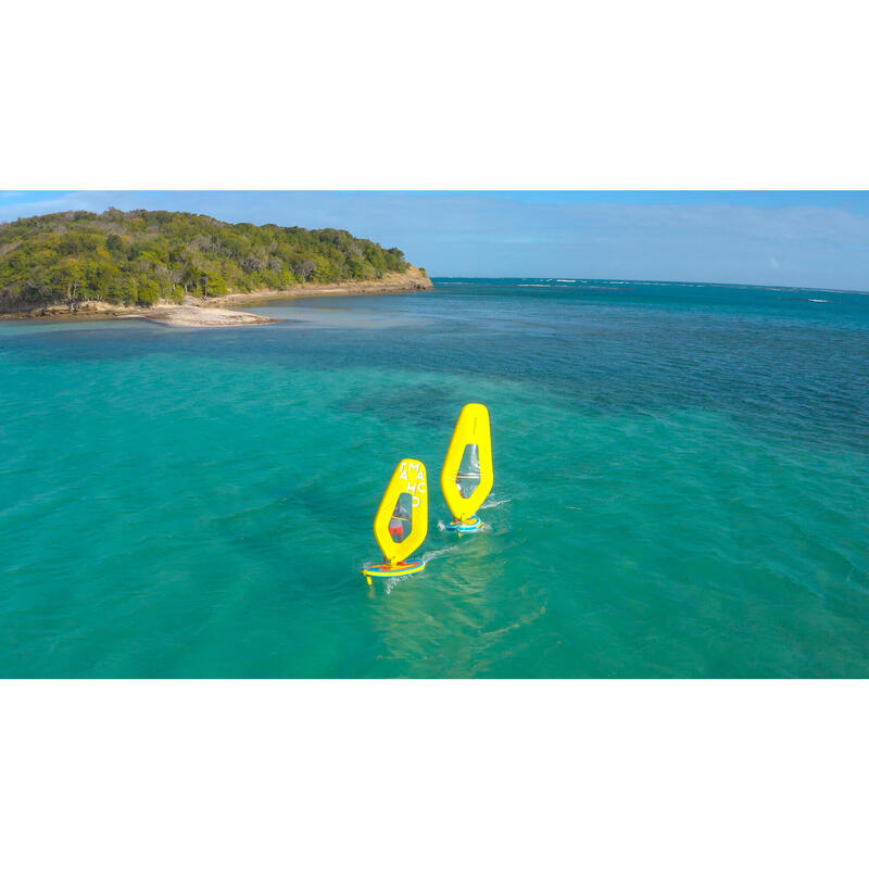 Windsurf-Board 100 aufblasbar blau