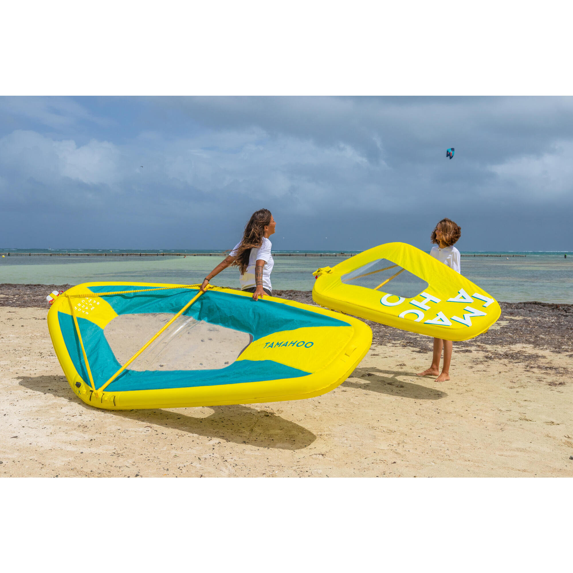 Voile ou kite...? Voile-gonflable-windsurf-100-lxl