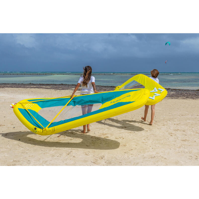 Windsurf-Board 100 aufblasbar blau