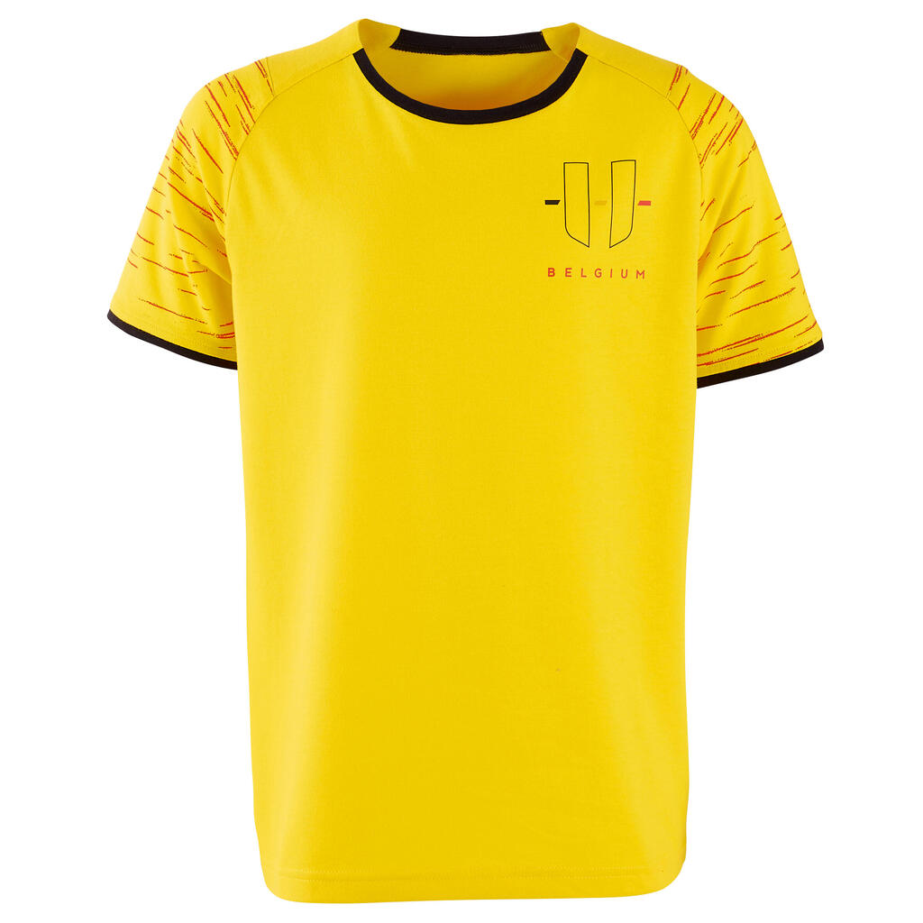 Fußballshirt FF100 Belgien Kinder