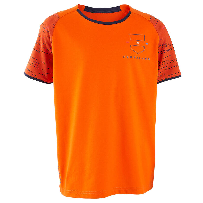 Koszulka piłkarska dla dzieci Kipsta FF100 Holandia