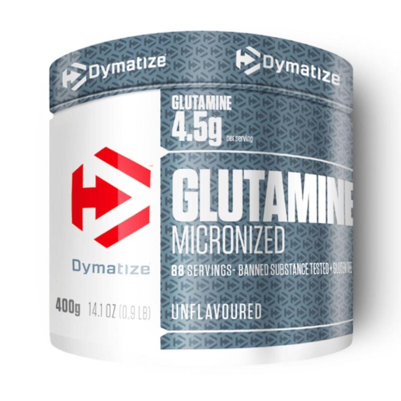 Proteinpulver Dymatize Glutamine Micronized 400 g geschmacksneutral