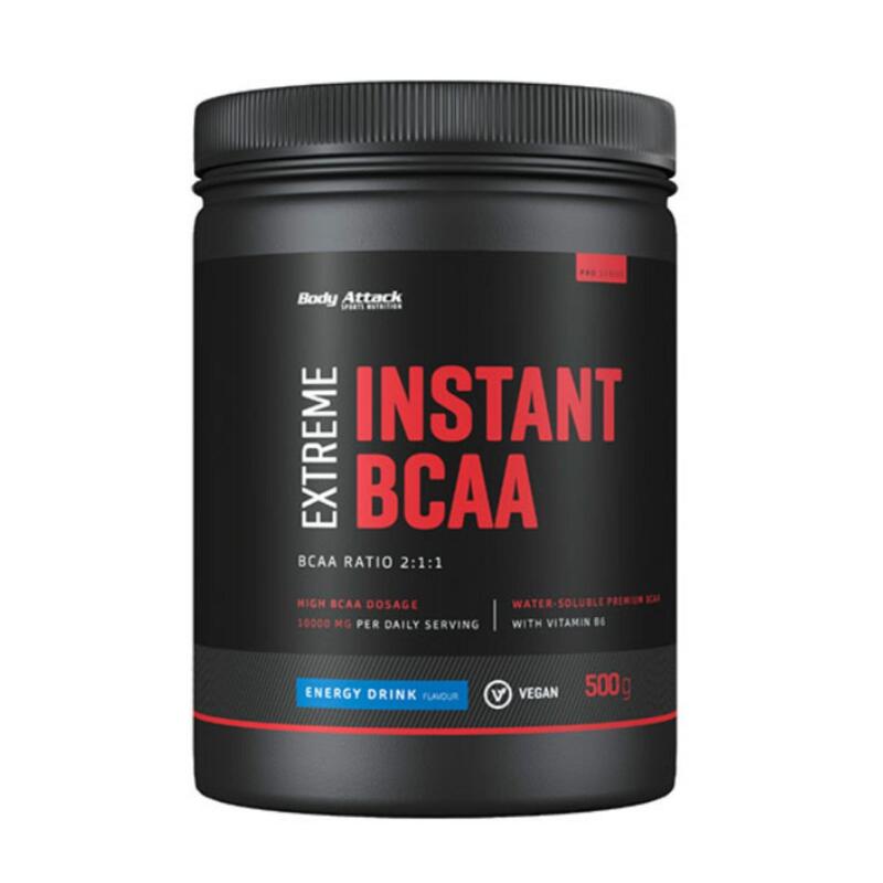 Poudre de protéine Body Attack Extreme Instant BCAA (500g Dose) Ice Tea