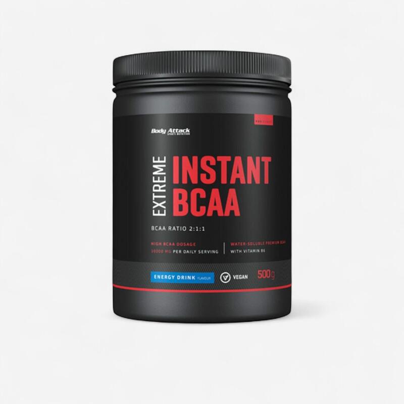 Poudre de protéine Body Attack Extreme Instant BCAA (500g Dose) Ice Tea