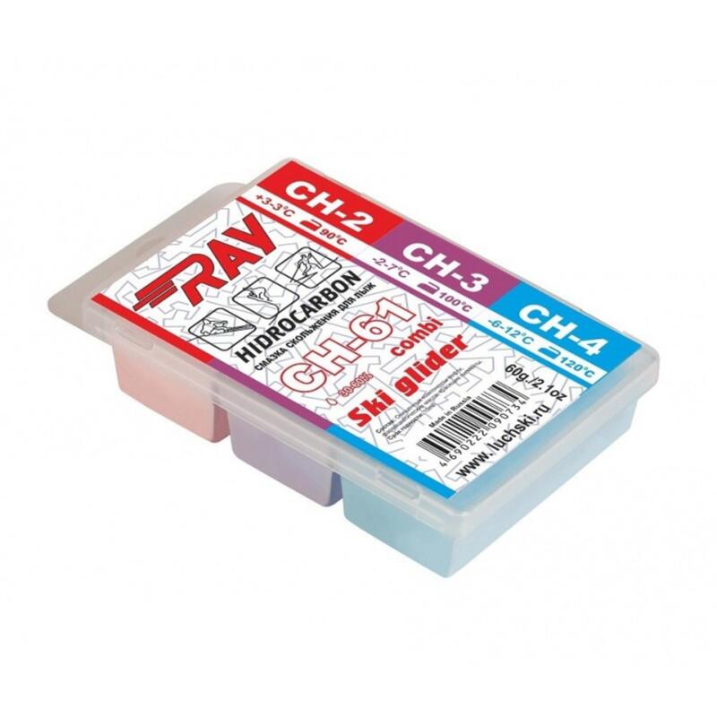 

Парафин RAY CH-61 +3-12°С смазка скольжения комбинированная CH2+CH3+CH4 60г, X8513190