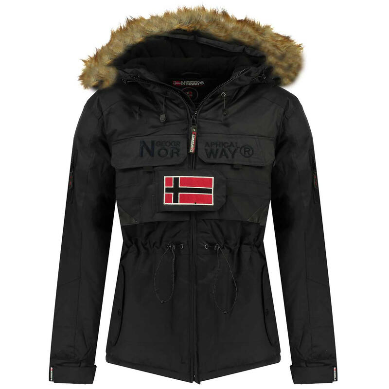 Chaqueta de senderismo y trekking para nieve Norway Bench hombre negra