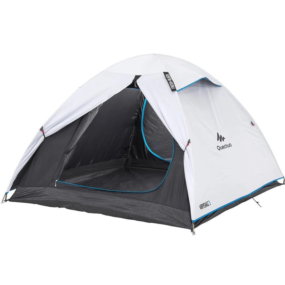 herstellen-boog-tent-arpenaz-3-personen-fresh-and-black-quechua-beschadigd