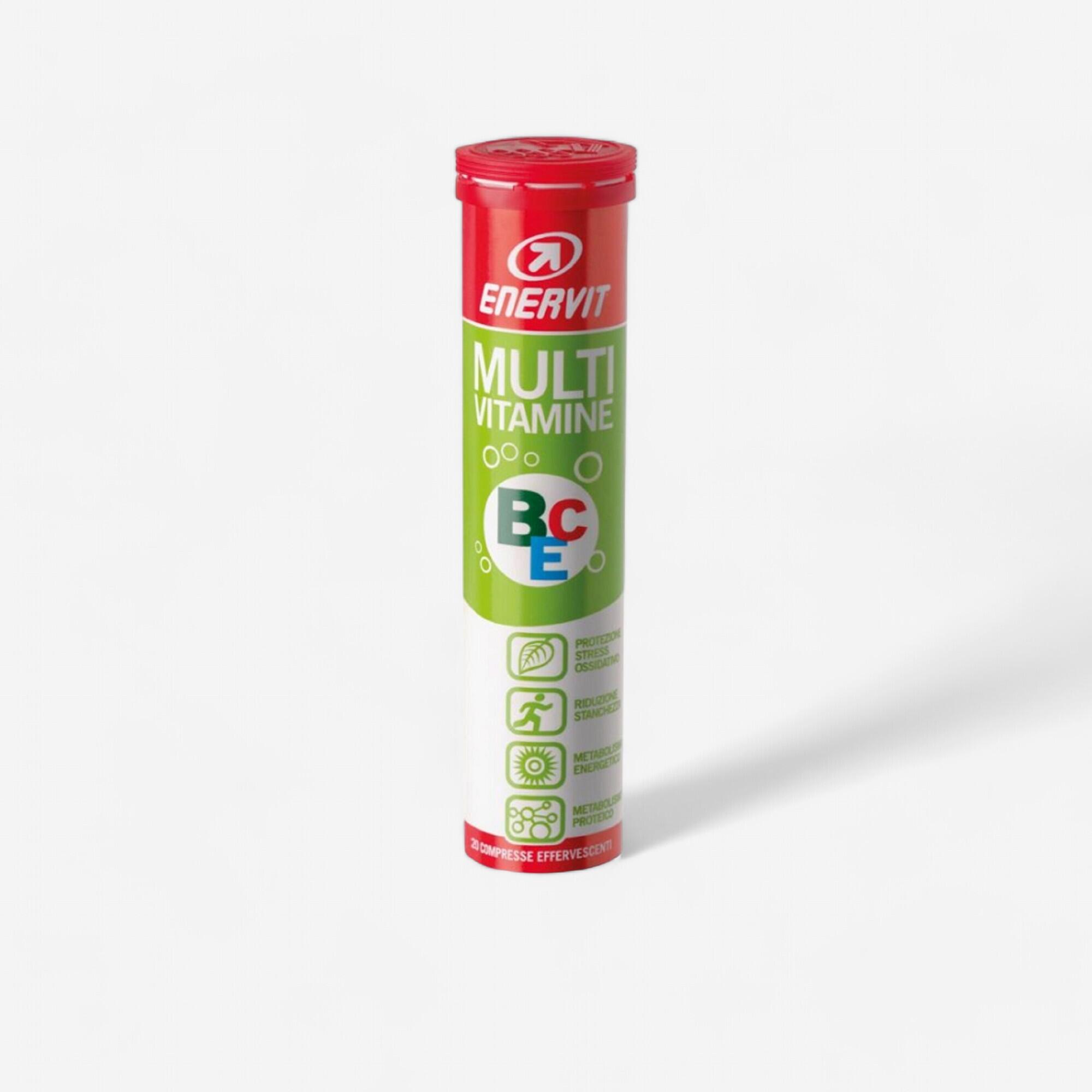 ENERVIT Multivitaminico Enervit BCE in compresse effervescenti Gusto Agrumi 20 compresse