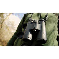 Waterproof hunting binoculars 100 10x42 - black