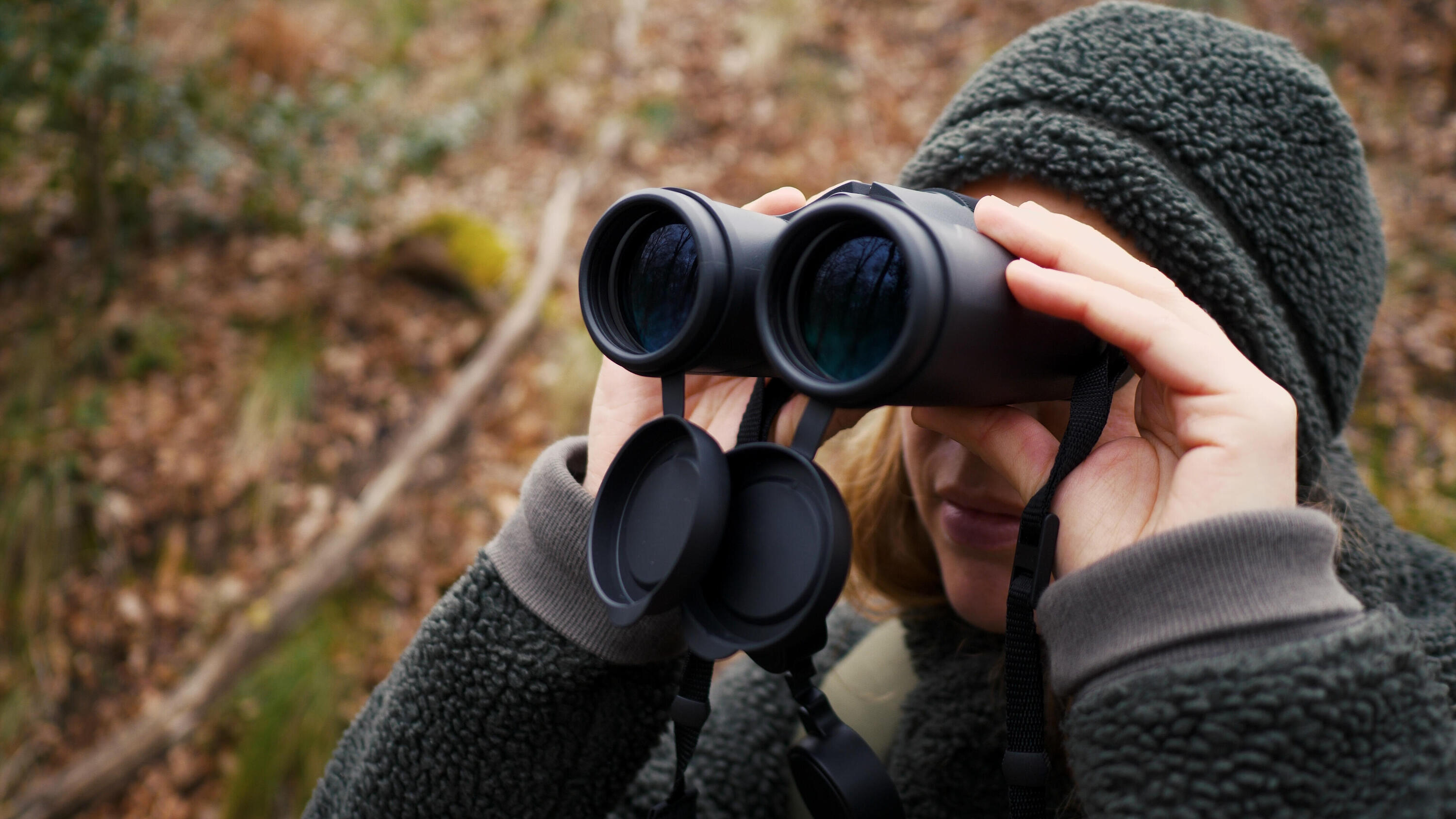 Waterproof hunting binoculars 100 10x42 - black 6/14