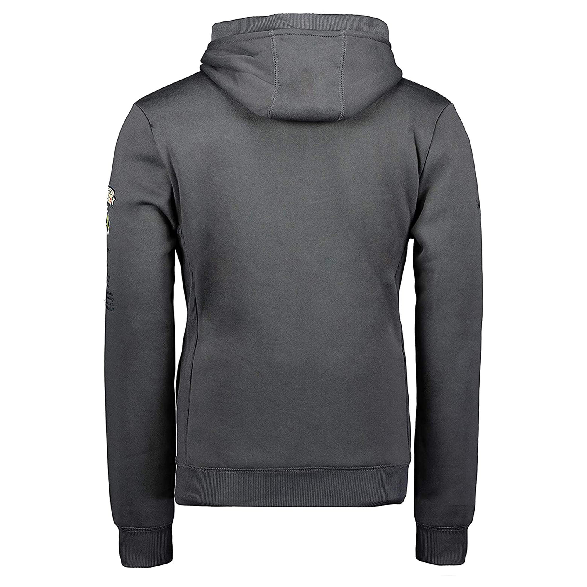 Sudadera Norway Ninos Montana y Trekking Gymclass Gris Capucha Decathlon