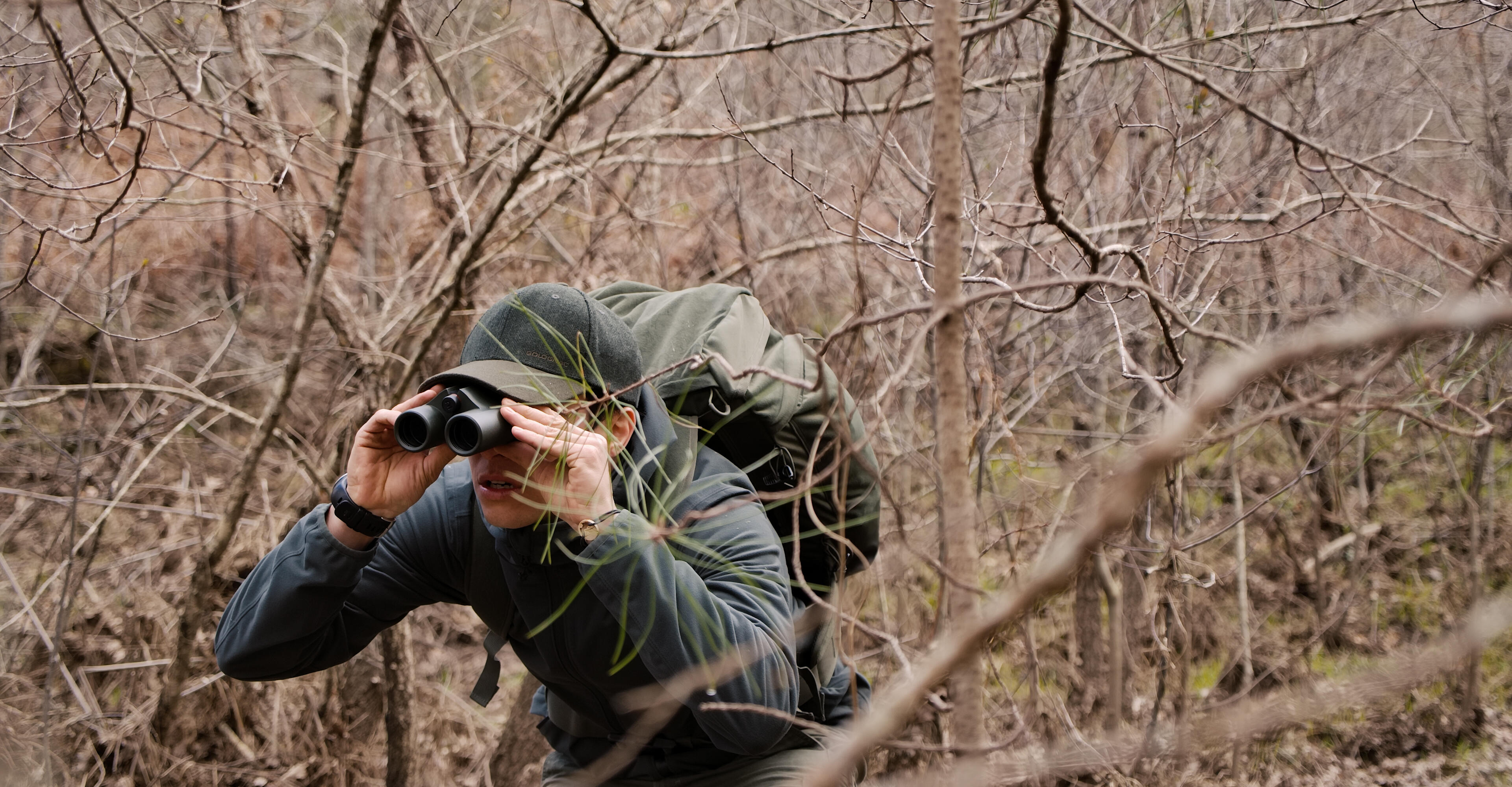 500 hunting binoculars - SOLOGNAC