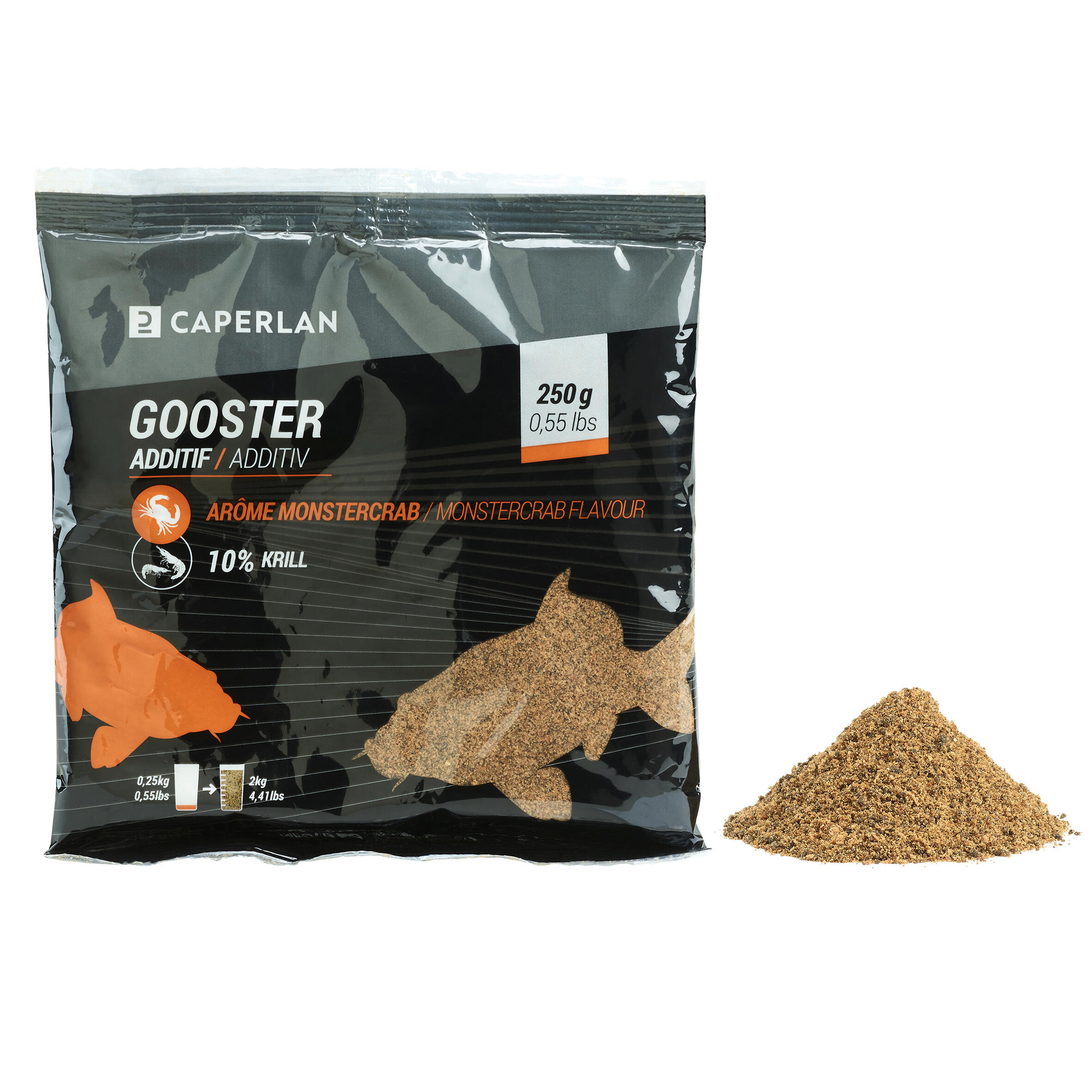 GOOSTER ADDITIV' CRAB POWDER ADDITIVE FOR STILL FISHING 1/3