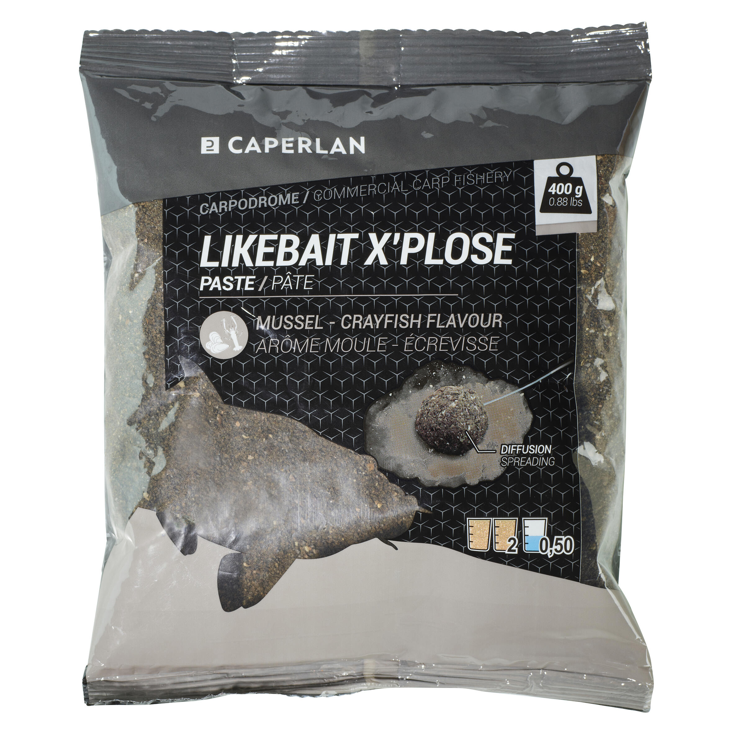 LIKEBAIT XPLOSE PASTE CARP STILL FISHING - MUSSEL CRAYFISH  4/4