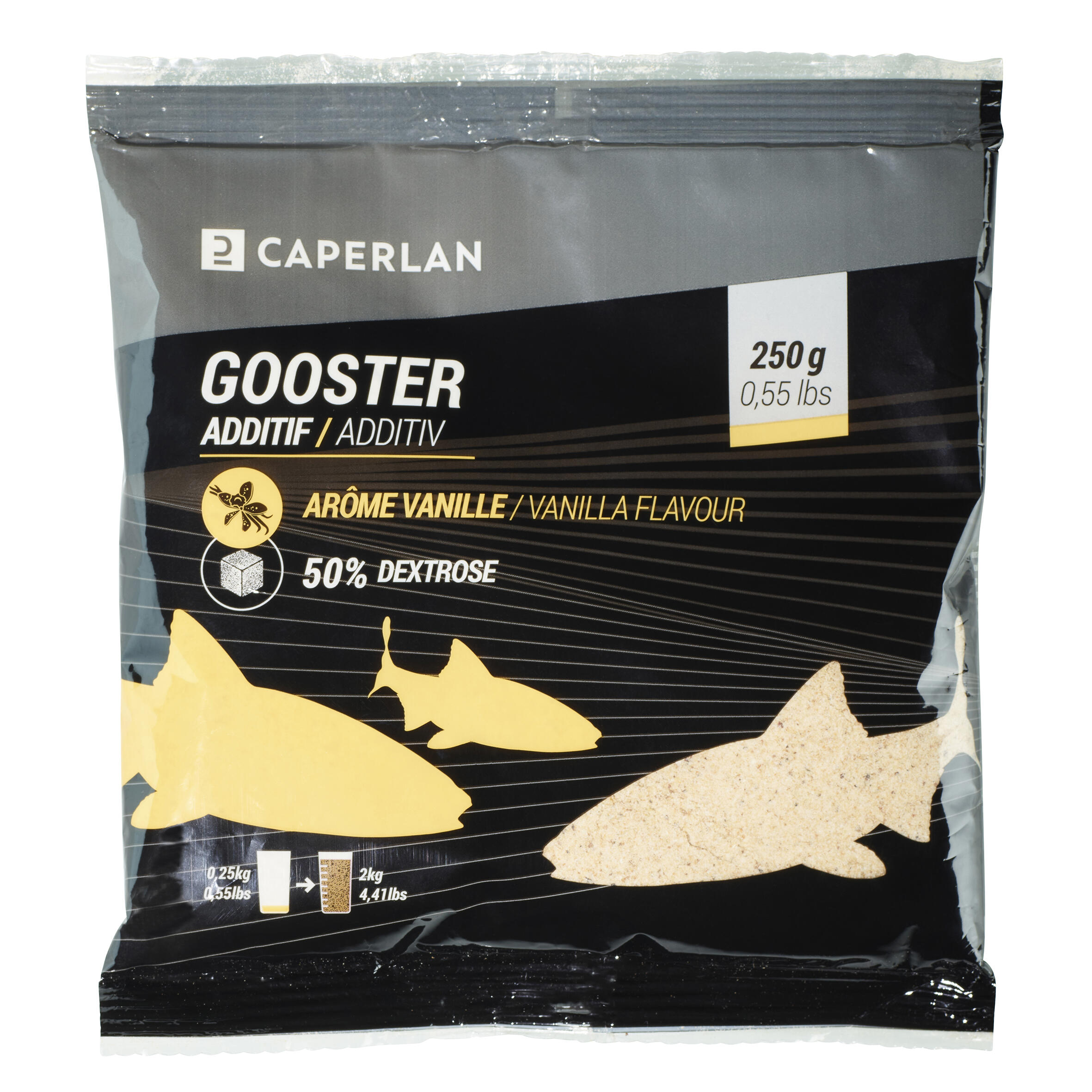 POWDERED ADDITIVE  STILL FISHING GOOSTER ADDITIV' - VANILLA 3/3