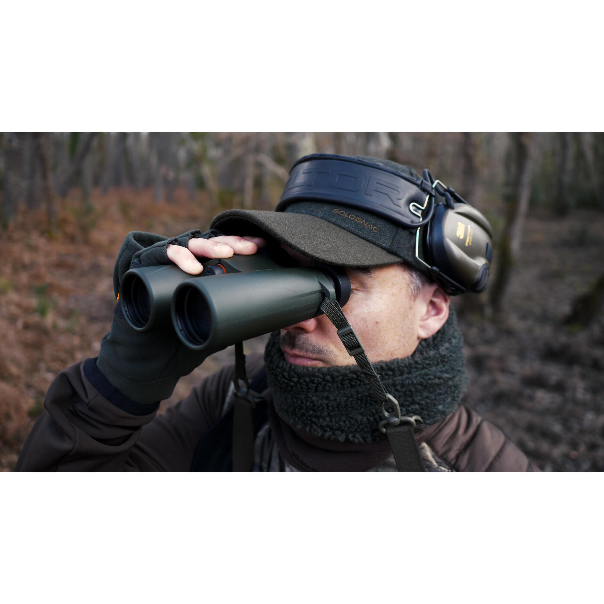 Waterproof Khaki Hunting Binoculars 500 10x42