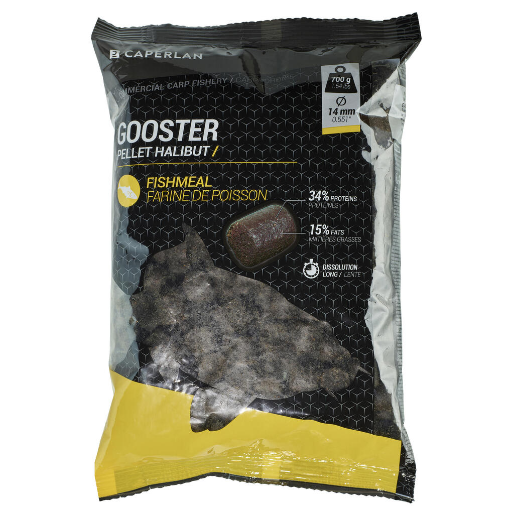 GOOSTER HALIBUT PELLET 14 MM 0.7 KG FOR STILL FISHING FOR CARP