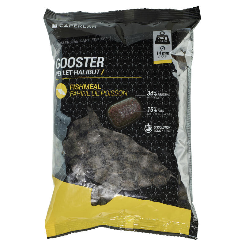 Pellets voor karpervissen met vaste hengel Gooster heilbot 14 mm 0,7 kg