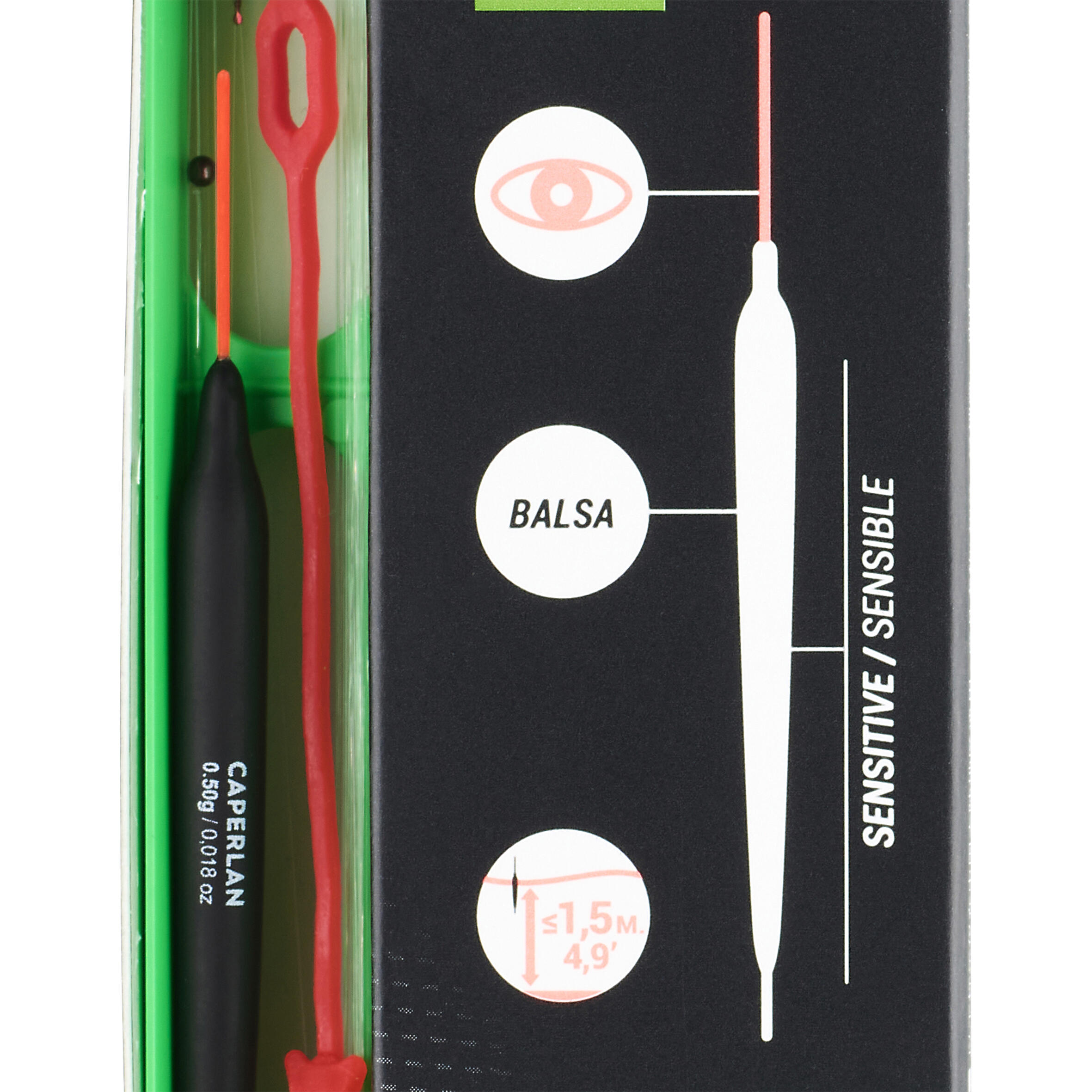 RIGGED LINE PF-RL900 T 0.5 g FOR SURFACE FISHING FOR CYPRINIDS 2/6