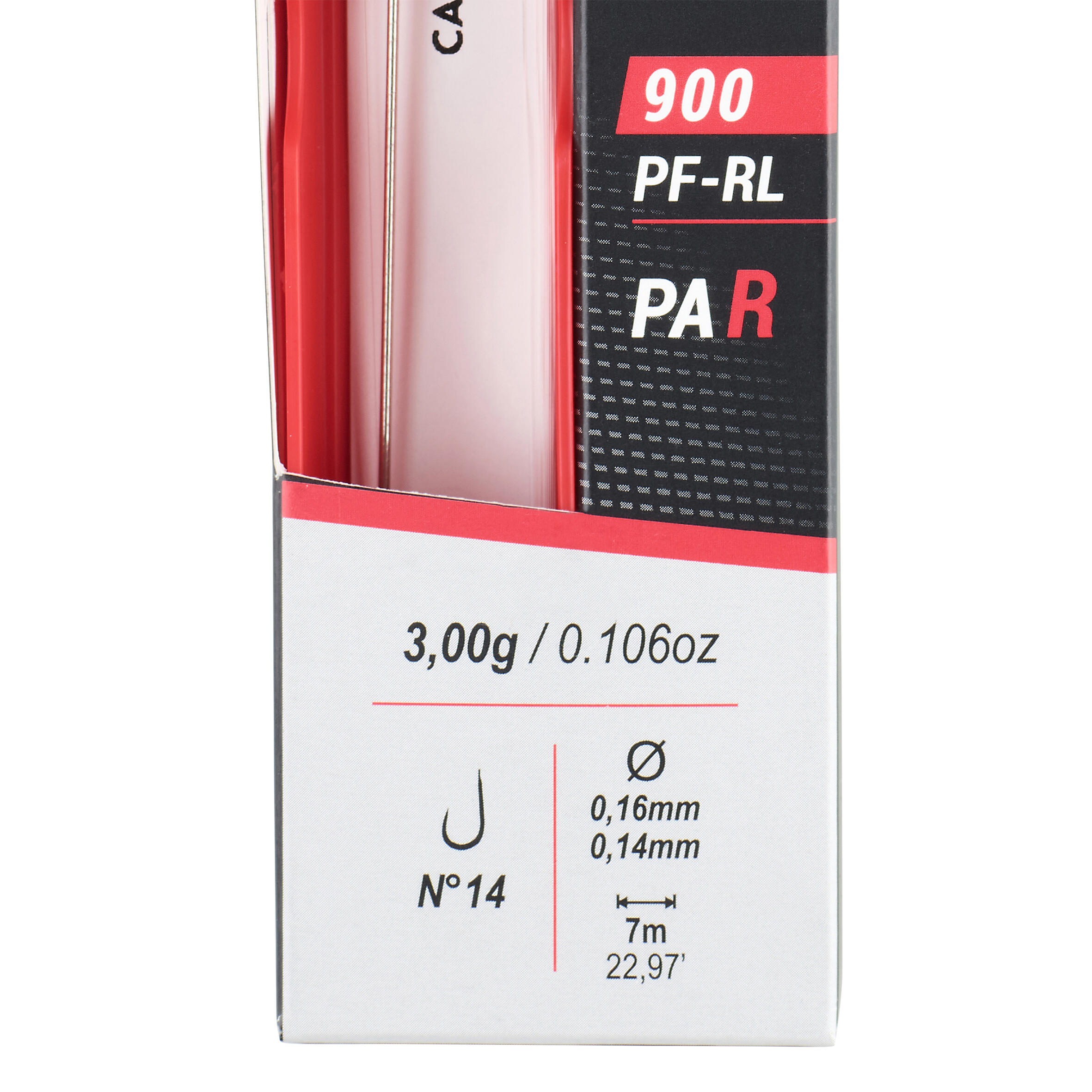 Lenza montata pesca al colpo fiume PF-RL900 R 3 g  3/6