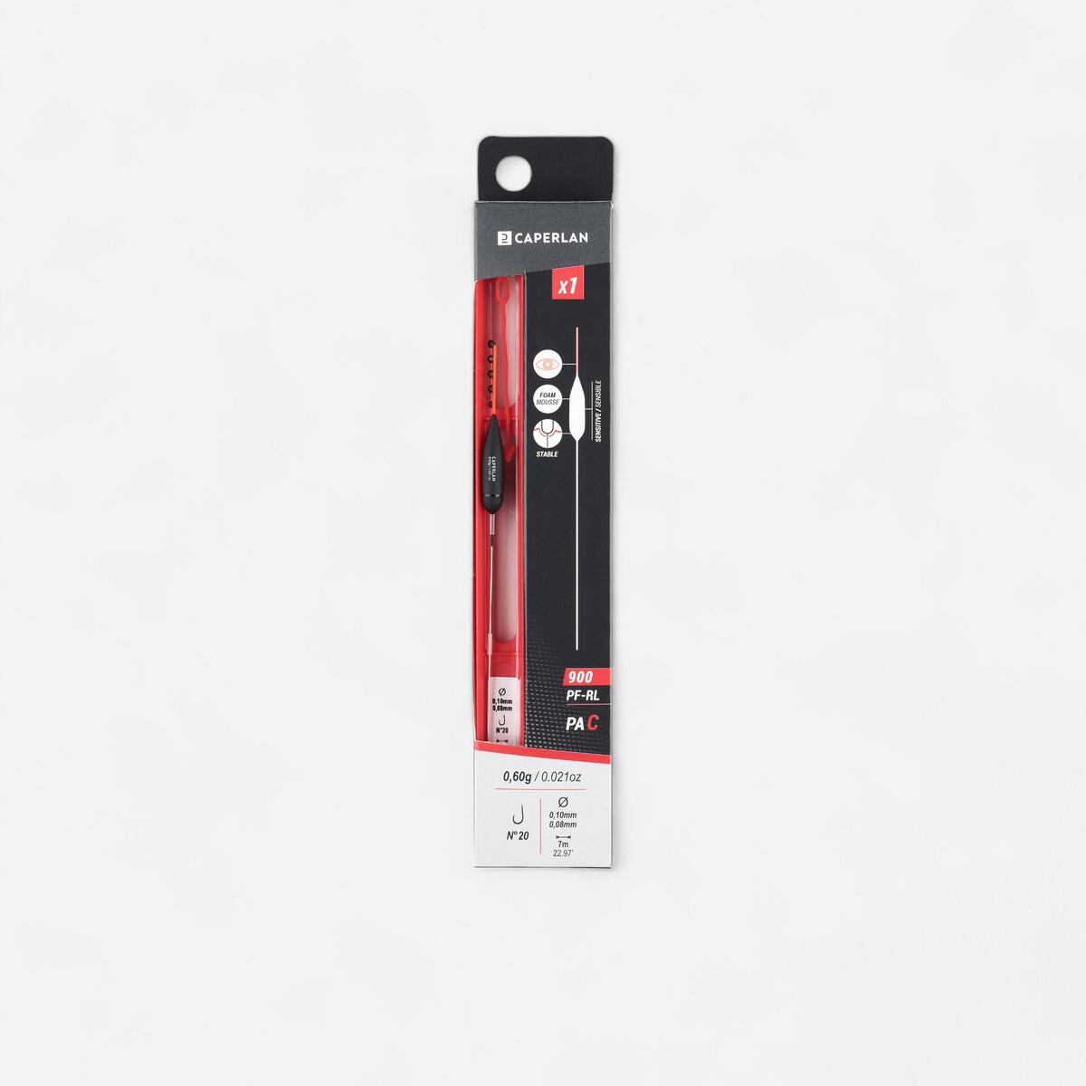 LIGNE MONTEE PF-RL900 C 0,6g POUR LA PECHE AU COUP EN CANAL