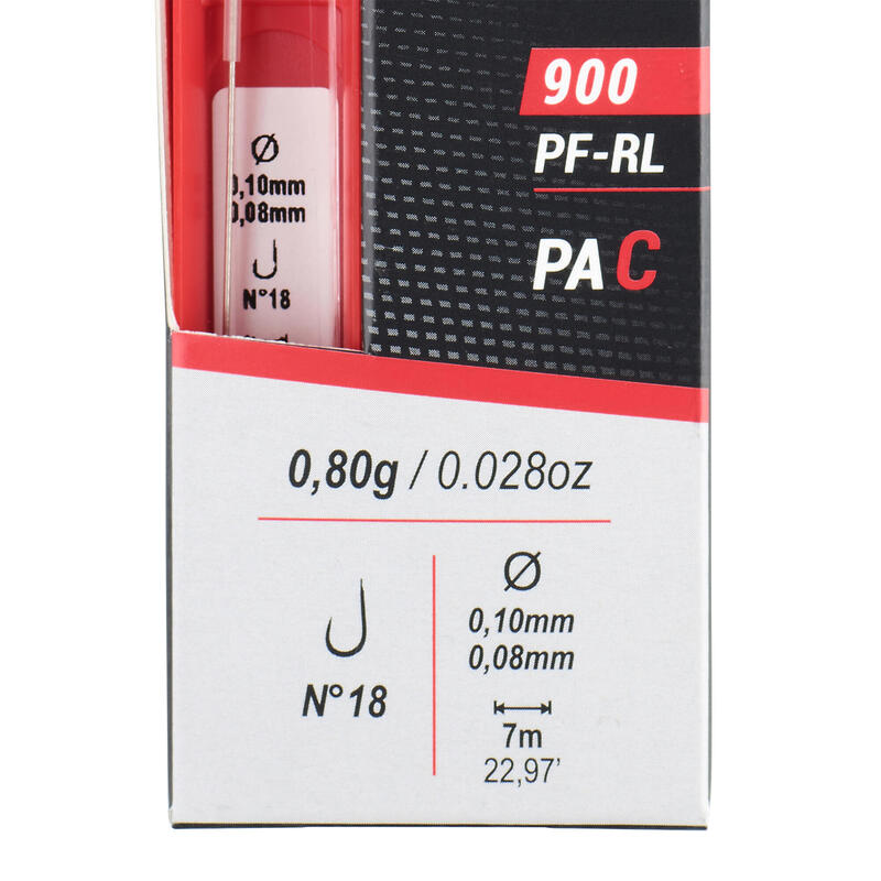 Zsebpeca finomszerelékes horgászathoz PF-RL900 C, 0,8 g