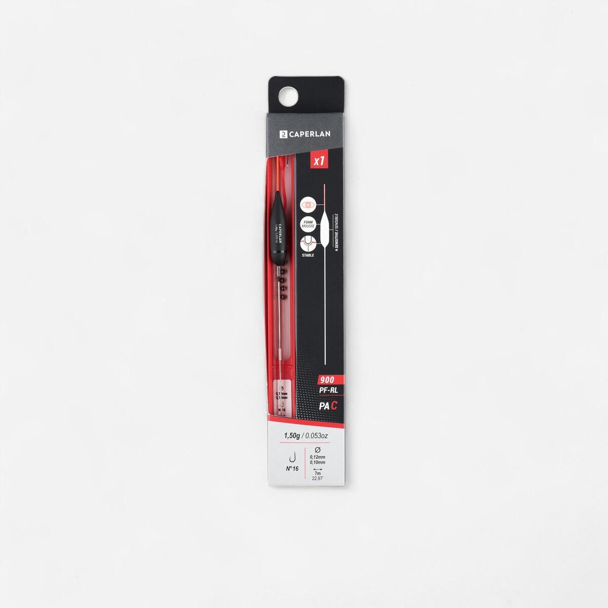 LIGNE MONTEE PF-RL900 C 1,5g POUR LA PECHE AU COUP EN CANAL