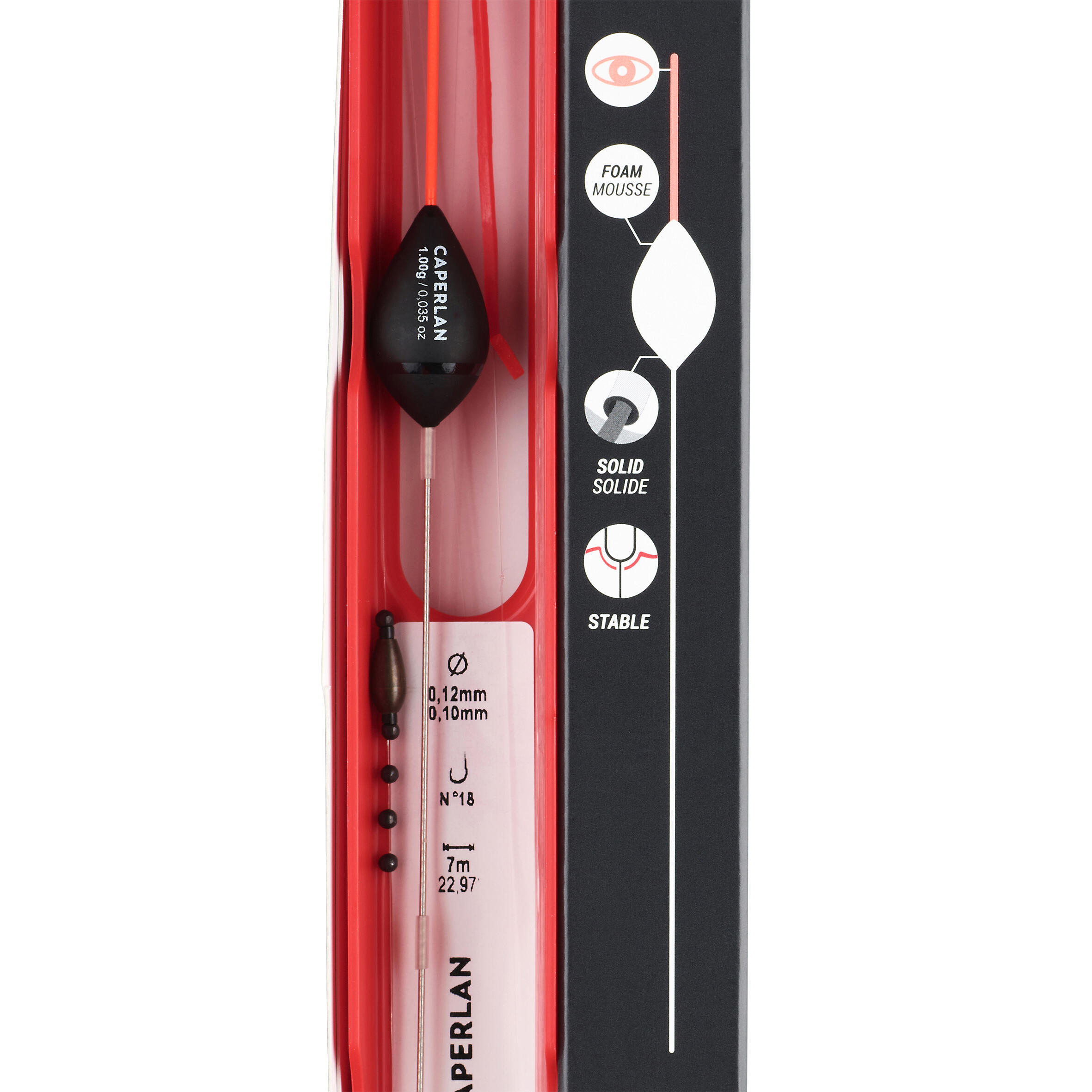 LIGNE MONTEE PF-RL900 R 1g POUR LA PECHE EU COUP EN RIVIERE 2/6
