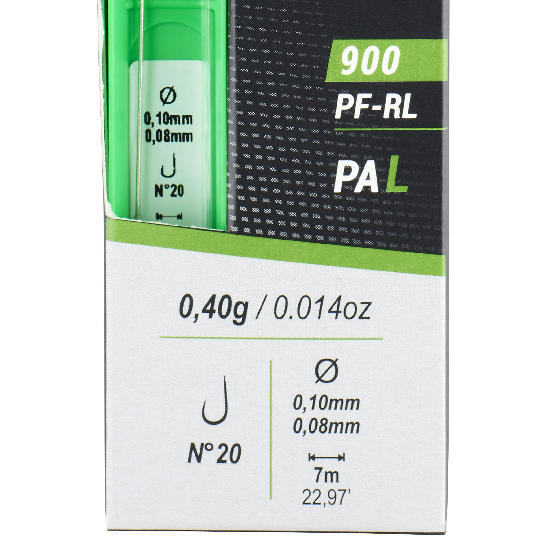 CAPERLAN Montáž PF-RL900 L 0,4 g na lov v rybníku 0,4 · záber 4