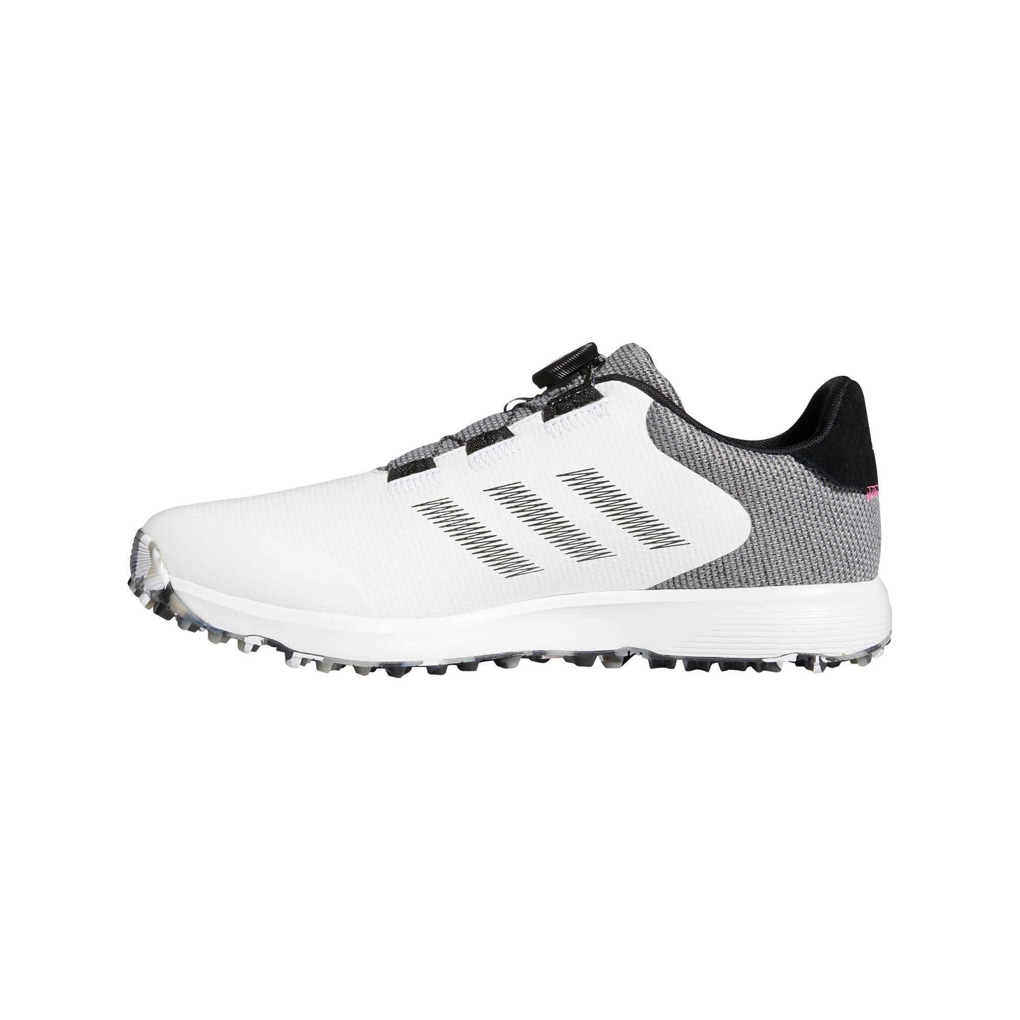 Men’s Waterproof Golf Shoes S2G SLBOA white 3/7